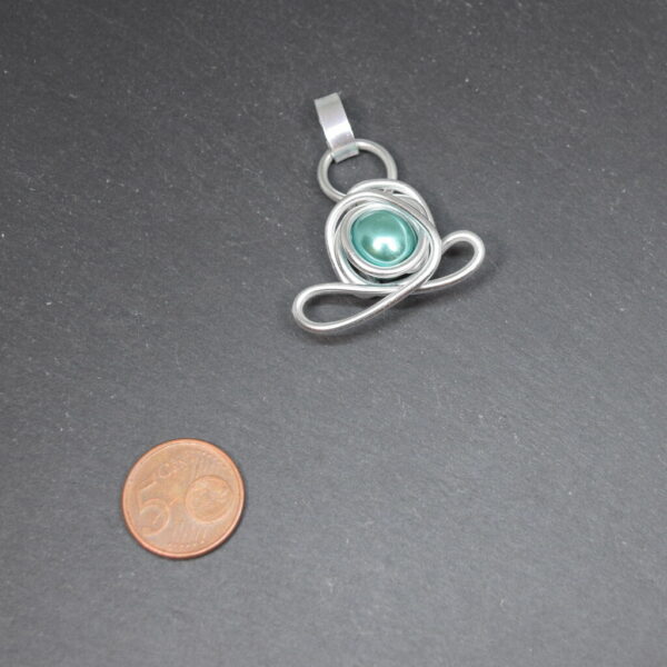 Yogi aus Aluminiumdraht – Bild 2