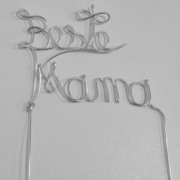 Blumenstecker / Cake Topper - Muttertag – Bild 3