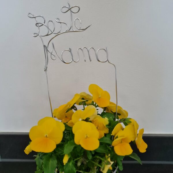 Blumenstecker / Cake Topper - Muttertag